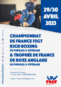 Image de l'article Championnat de France Kick-Boxing 2023