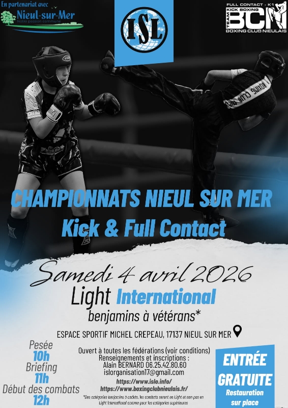 Image de l'article SCO American Boxing Club : 9 podiums dont 6 titres de champions France Kick-Boxing